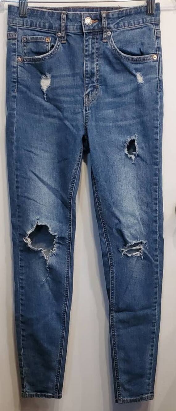 Wild Fable Women's High Rise Distressed Jean Pants Size 2
